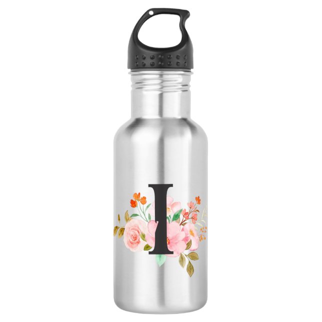 Letter I 532 Ml Water Bottle (Front)
