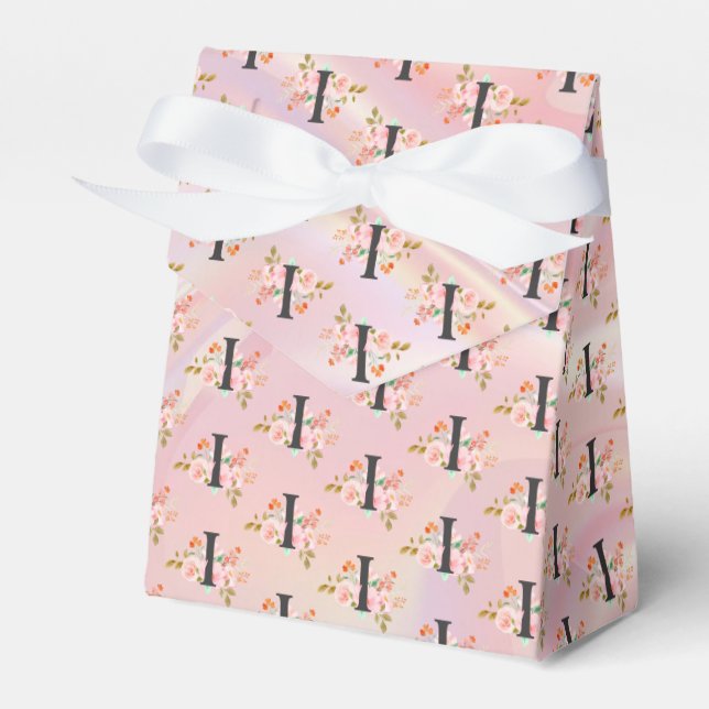 Letter I Favour Box (Front Side)