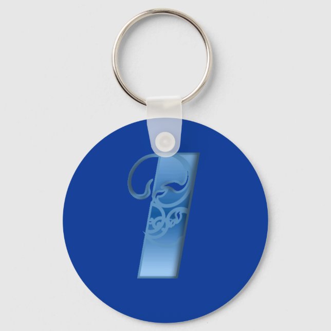 Letter I Key Ring (Front)