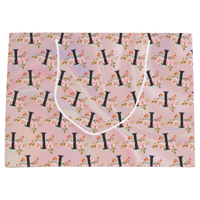 Letter I Large Gift Bag (Front)