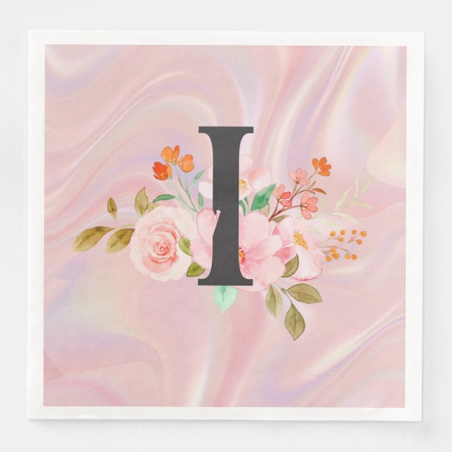 Letter I Napkin (Front)