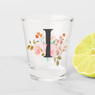 Letter I Shot Glass
