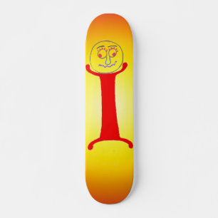 Letter I Skateboard