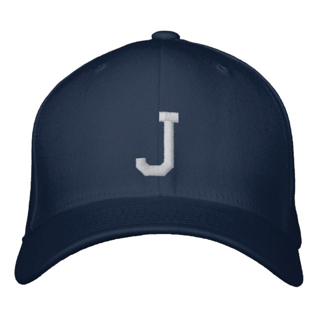 Letter J baseball cap jesus hat  (Front)