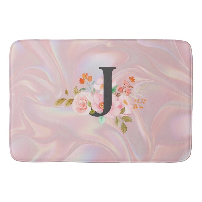 Letter J Bath Mat (Front)