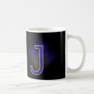 Letter J Coffee Mug