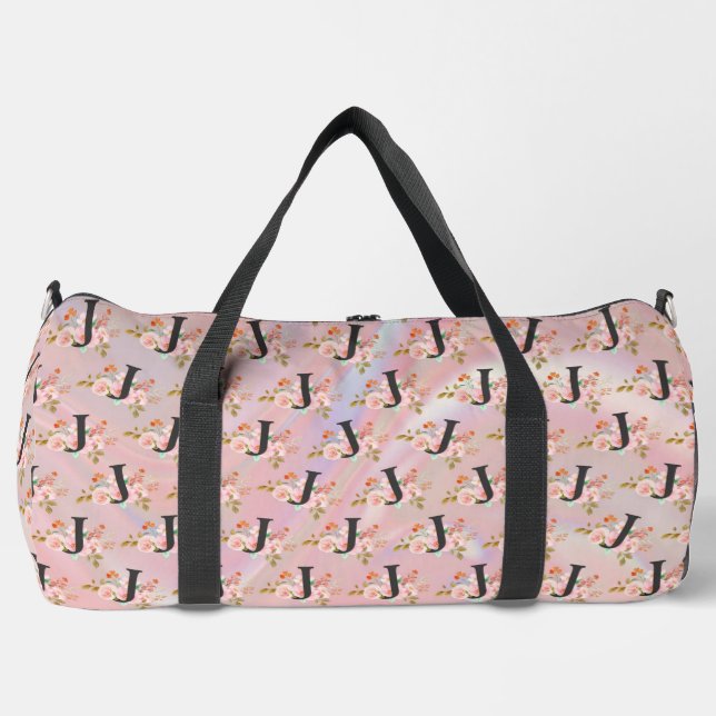 Letter J Duffle Bag (Front)
