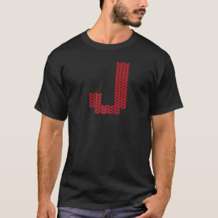 Letter J Funny Ugly Christmas Sweater Matching Fam