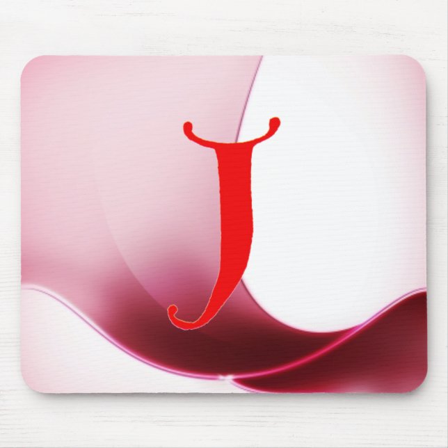 Letter J Mouse Pad (Front)