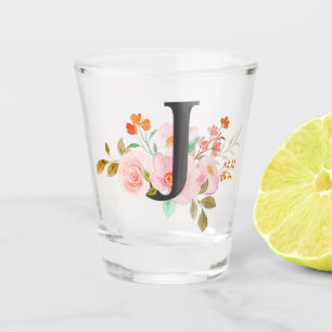 Letter J Shot Glass