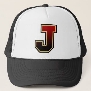 Letter "J" Trucker Hat