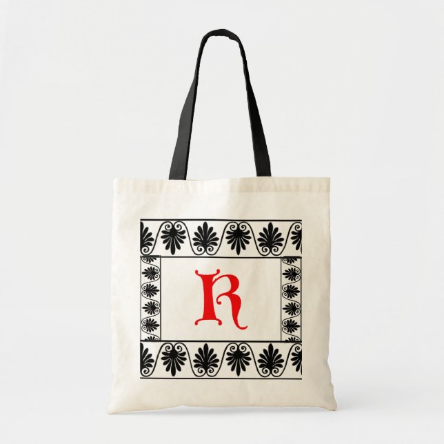 Letter K Border Bag (Front)