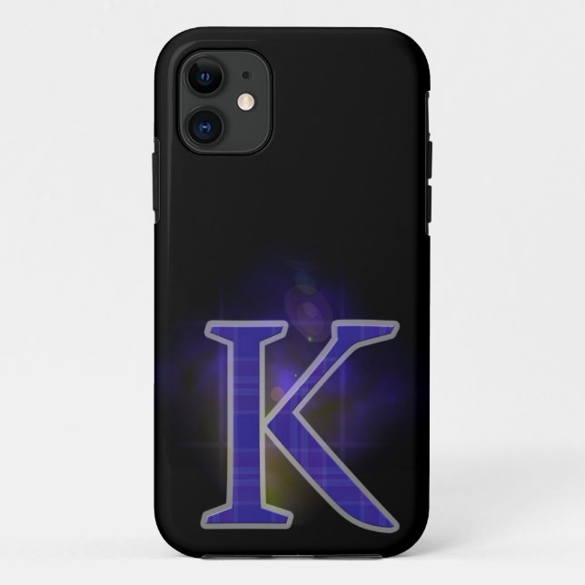 Letter K Case-Mate iPhone Case (Back)