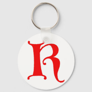 Letter K Key Ring