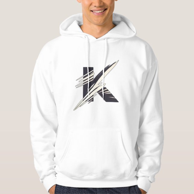 Letter K: Kind, Killer Style, and Kool Comfort! Hoodie (Front)