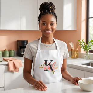 Letter K Long Apron