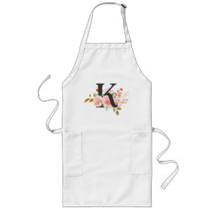 Letter K Long Apron