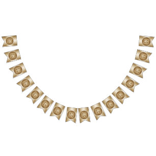 "Letter K" Monogram Bunting