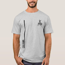 Letter K Monogram Personalised Name Minimalistic