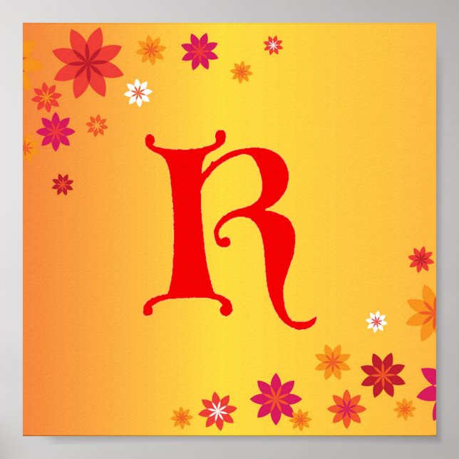 Letter K Poster (Front)