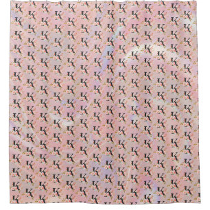 Letter K Shower Curtain