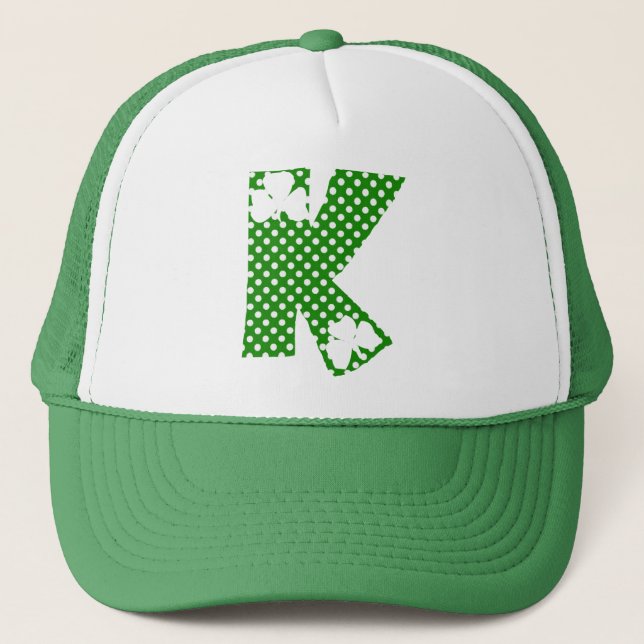 Letter K Trucker Hat (Front)