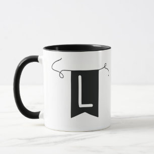 letter ‘L’ Becher Mug