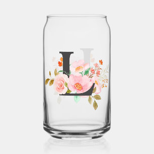 Letter L Can Glass