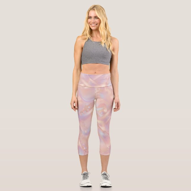 Letter L Capri Leggings (Front)