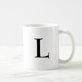 "Letter L" Coffee Mug