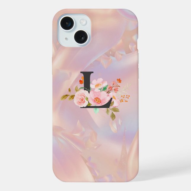 Letter L iPhone Case (Back)