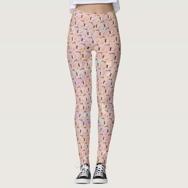 Letter L Leggings (Front)