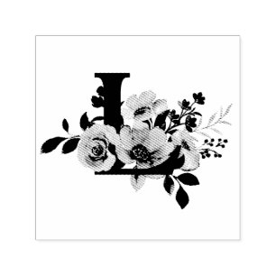 Letter L Self-inking Stamp