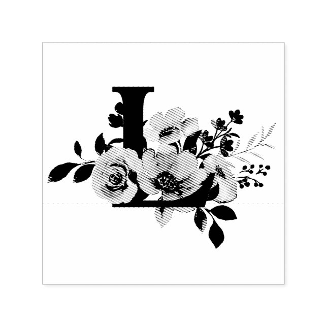 Letter L Self-inking Stamp (Design)