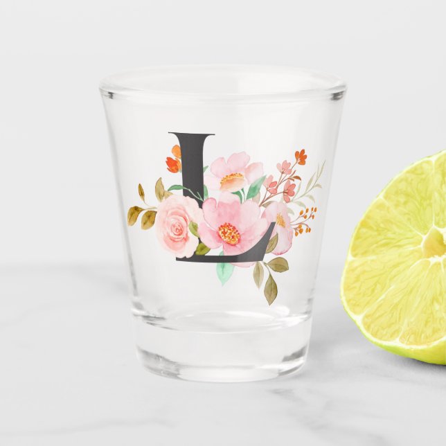 Letter L Shot Glass (Front)