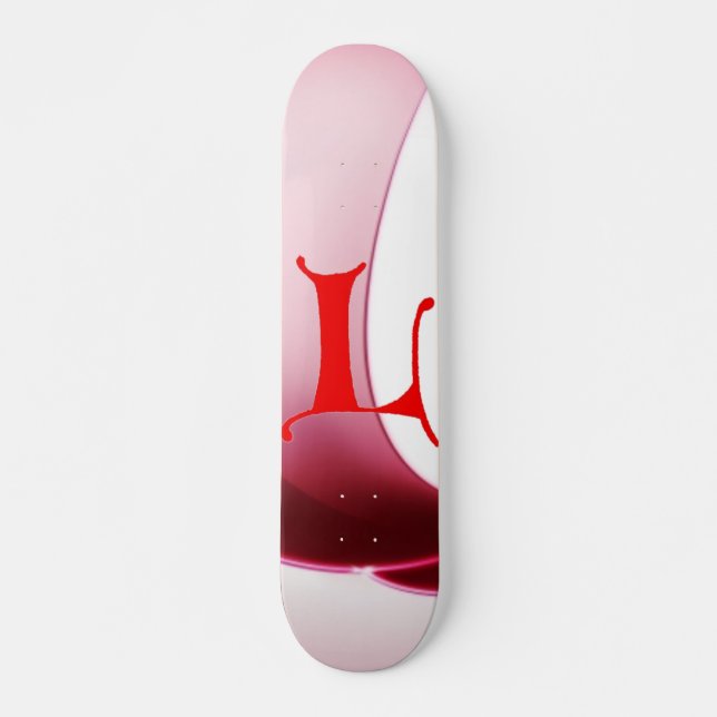 Letter L Skateboard (Front)