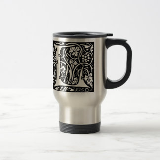 Letter 'L' William Morris Design - Mug