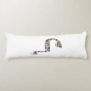 Letter 'LAMED' Body Cushion