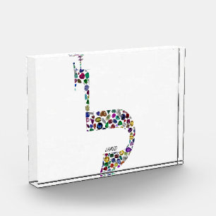 Letter 'LAMED' Photo Block