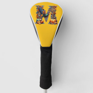Letter m by Thanksgiving style Golf Head Cover