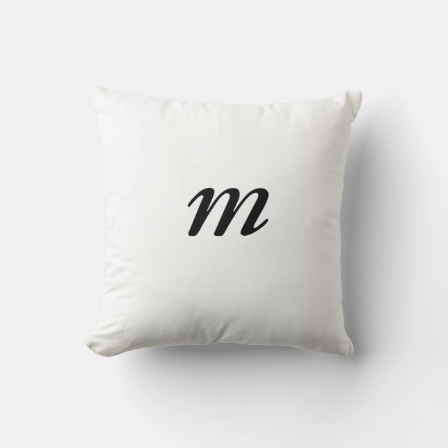 Letter m cushion (Front)