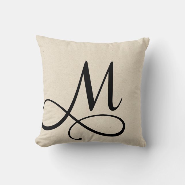 Letter M Cushion (Front)