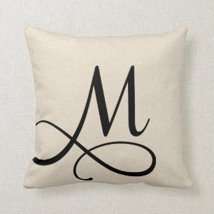 Letter M Cushion