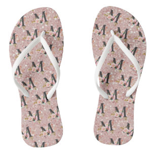 Letter M Flip Flops