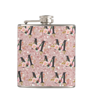 Letter M Hip Flask
