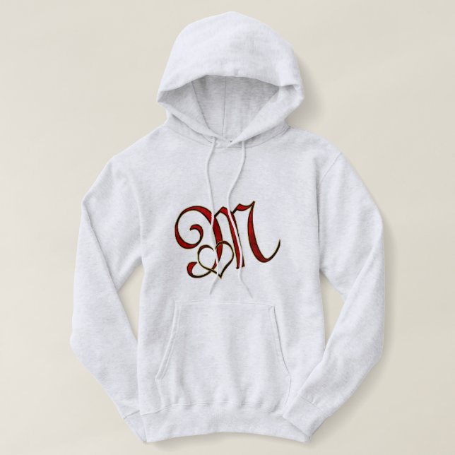 Letter M Hoodie (Design Front)