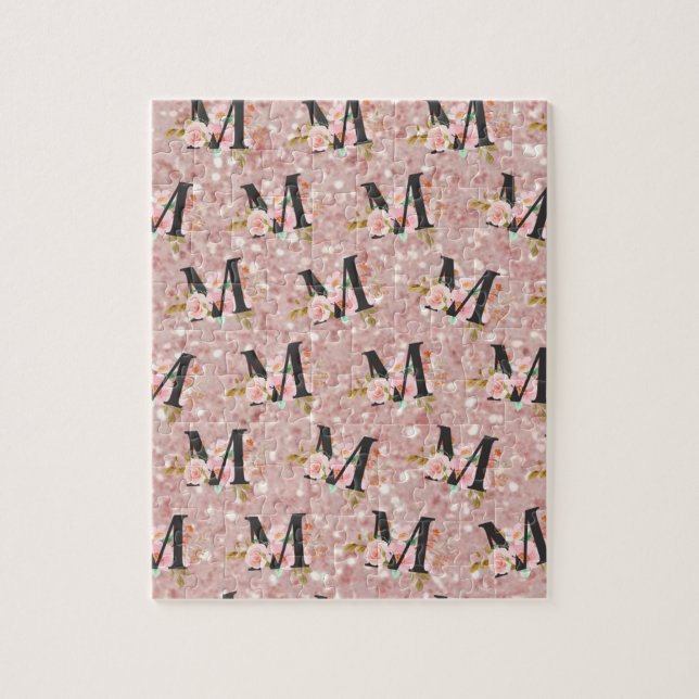 Letter M Jigsaw Puzzle (Vertical)