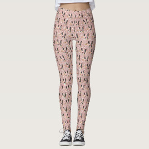 Letter M Leggings