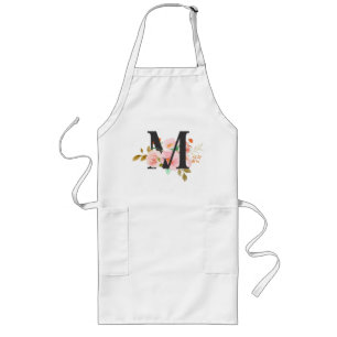 Letter M Long Apron