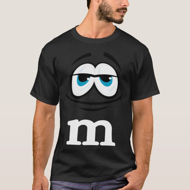 Letter M  Matching Carnival Halloween Costume  1 T-Shirt (Front)